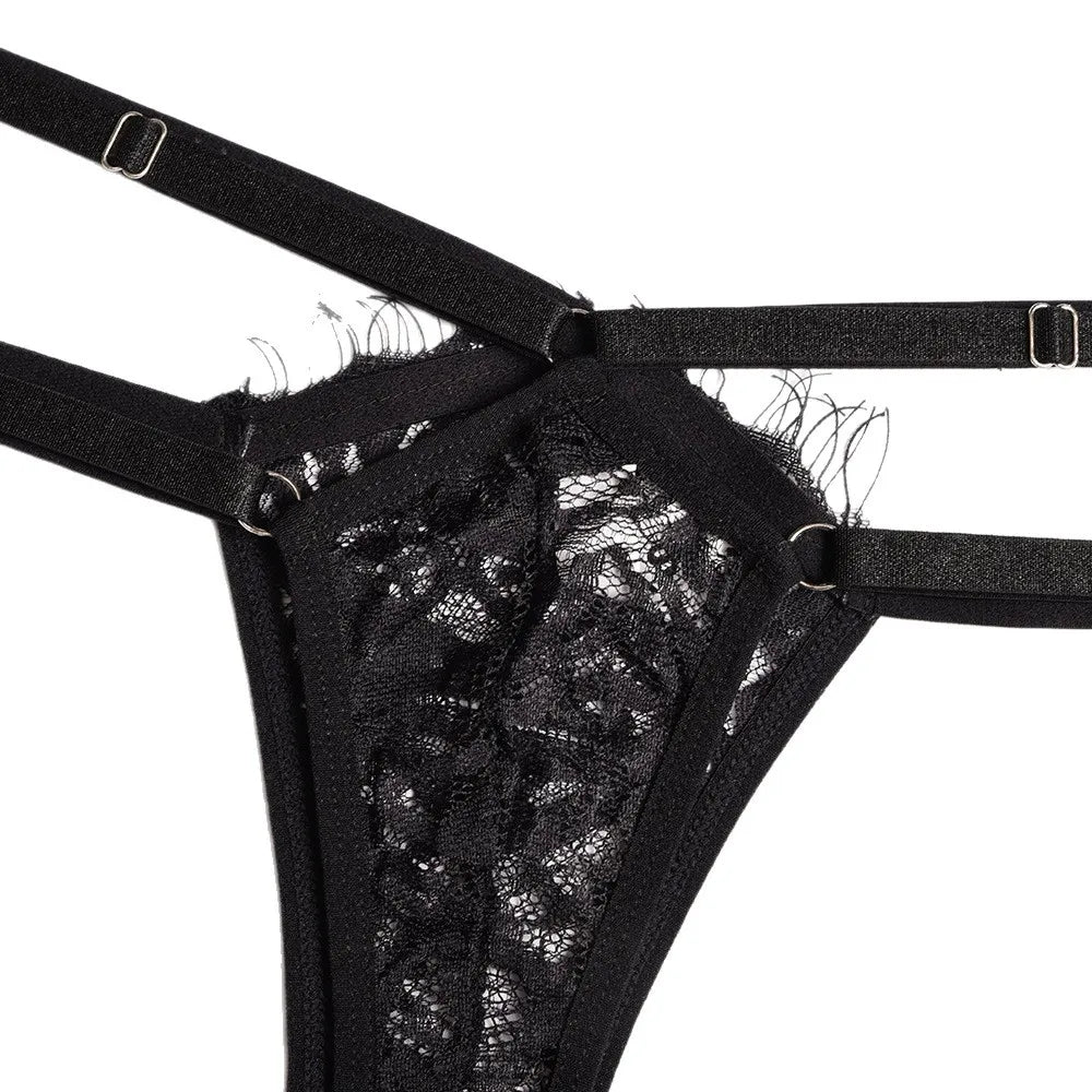 2 Piece Set Westerns Black