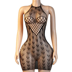 2026 Western Suspender Heart Girl Style Fishnet