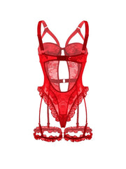 2026 Westerns Lace See Through Backless Body Suits