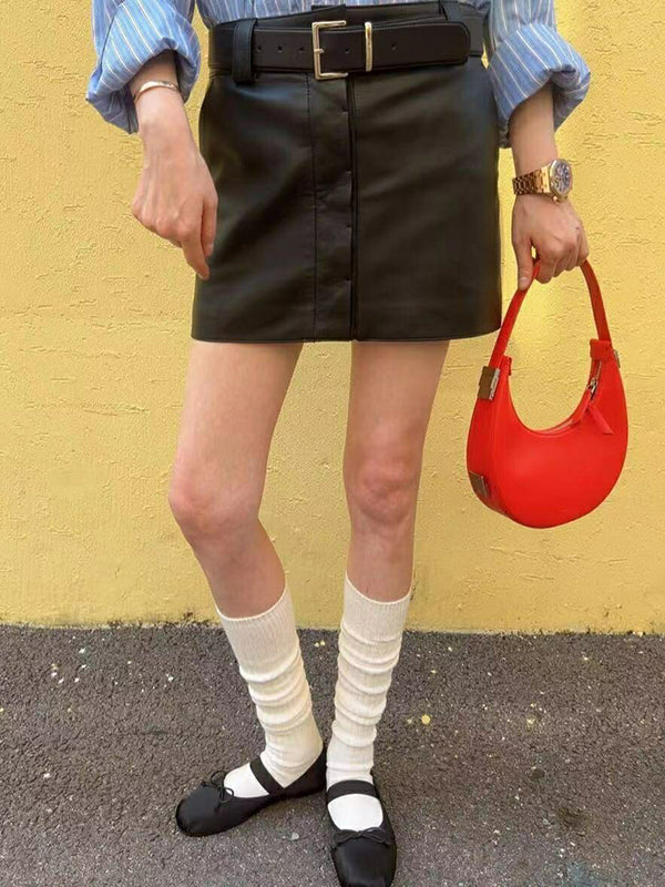 Casual Solid Color Stockings Accessories
