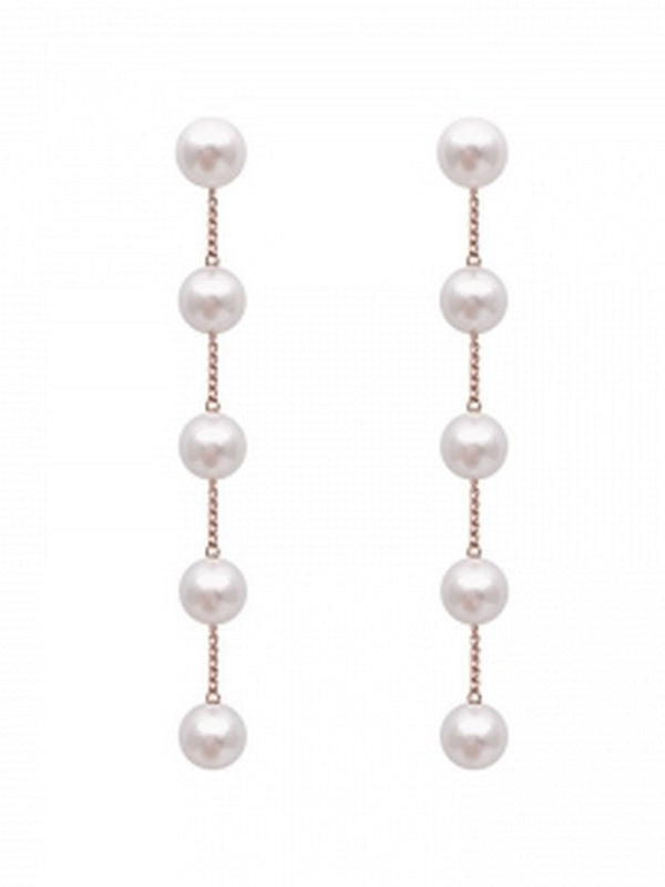 Geometry Split-Joint Tasseled Earrings Accessories