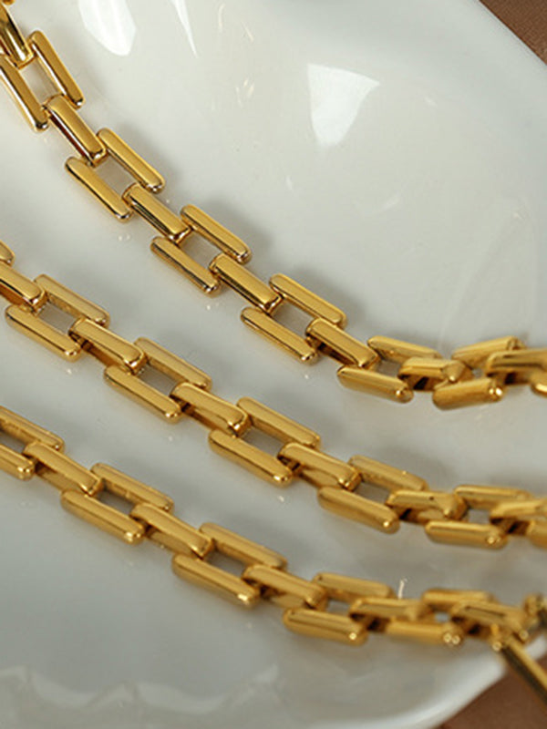 Chains Geometric Necklaces Accessories Bracelet Accessories