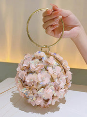 Flower Shape Geometric Handbags Bags