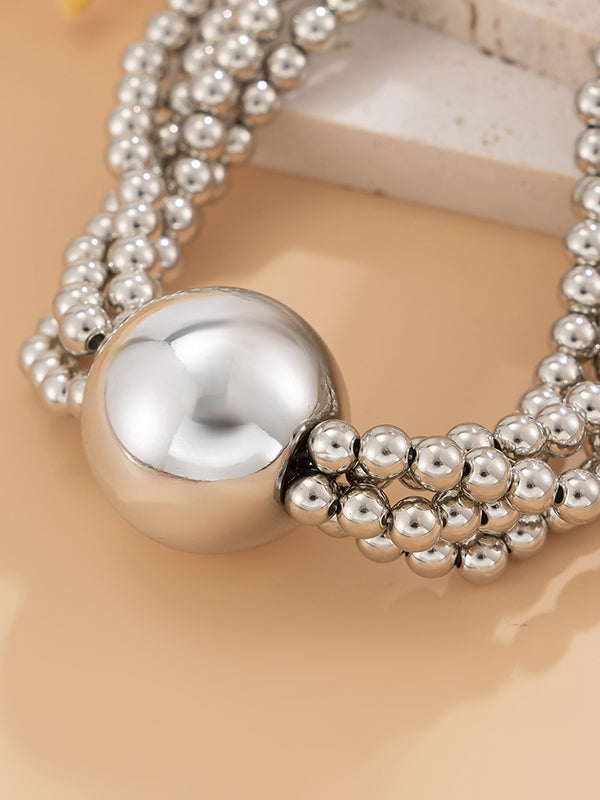 Beaded Solid Color Necklaces Accessories Dainty Necklace