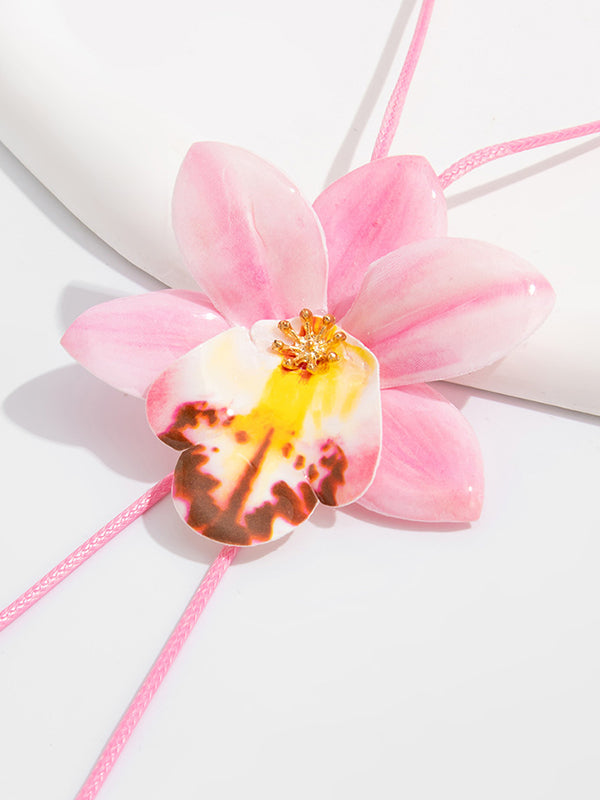 Chains Flower Shape Necklaces Accessories Earrings Accessories Armlet Accessories