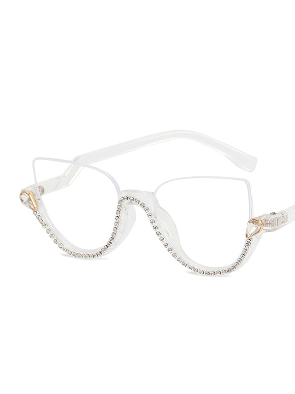 Geometric Sun-Protection Sunglasses Accessories