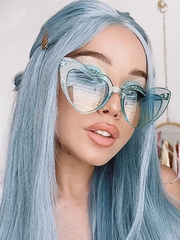 Heart Shape Sun protection Sunglasses Accessories