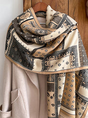 Floral Printed Shawl&Scarf
