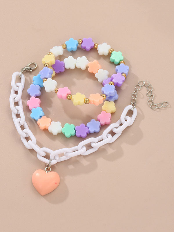 Heart Shape Star Shape Bracelet Accessories
