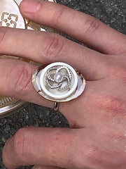 Geometric Rhine Stones Rings Accessories