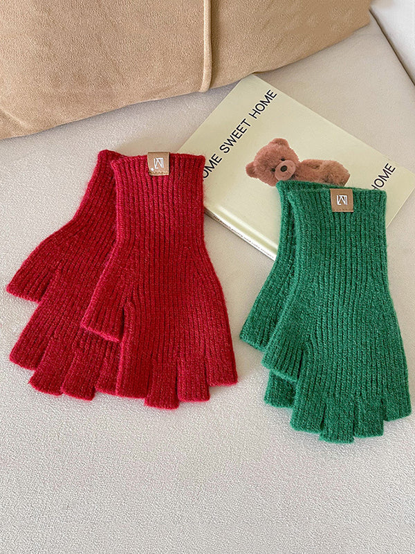 Keep Warm Velvet Gloves Accessories