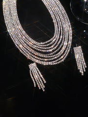 Layered Necklaces Accessories Drop Earrings