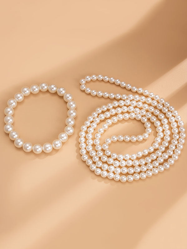 Geometric Two Pcs Anklets