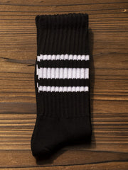 Elasticity Pleated Solid Color Socks