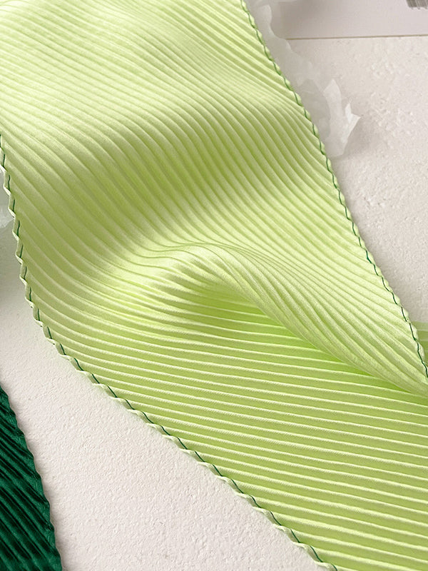Gradient Pleated Sun protection Shawl&Scarf
