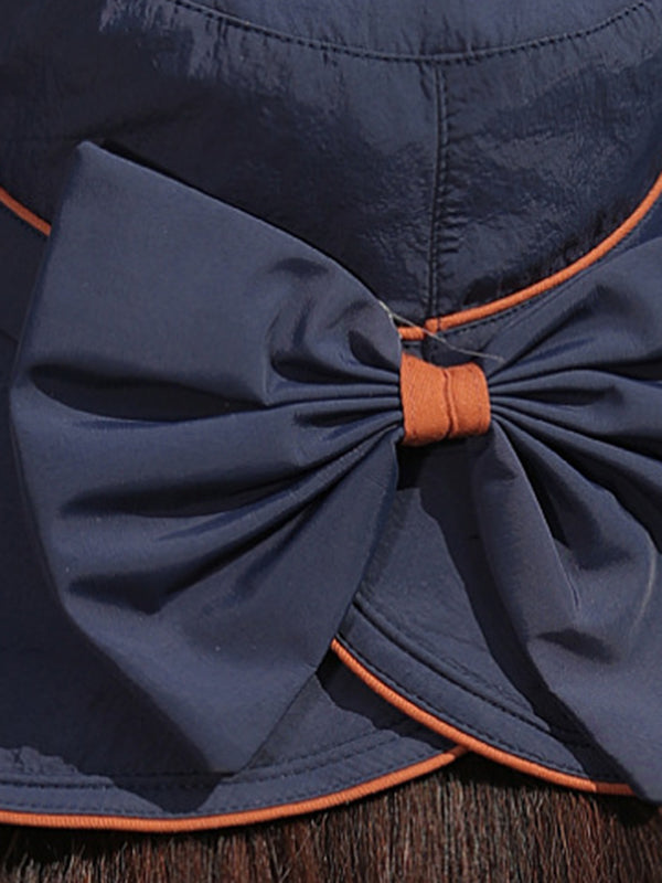 Bowknot Split-Joint Sun Hat Fisherman Hat