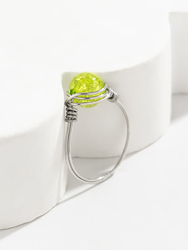 Casual Geometric Rings Accessories