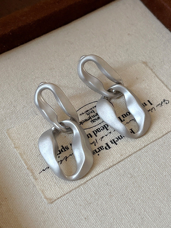 Geometric Drop Earrings