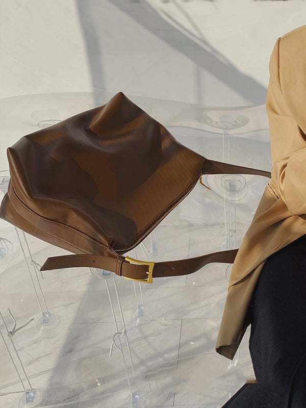 Buckle Split-Joint Handbags Bags