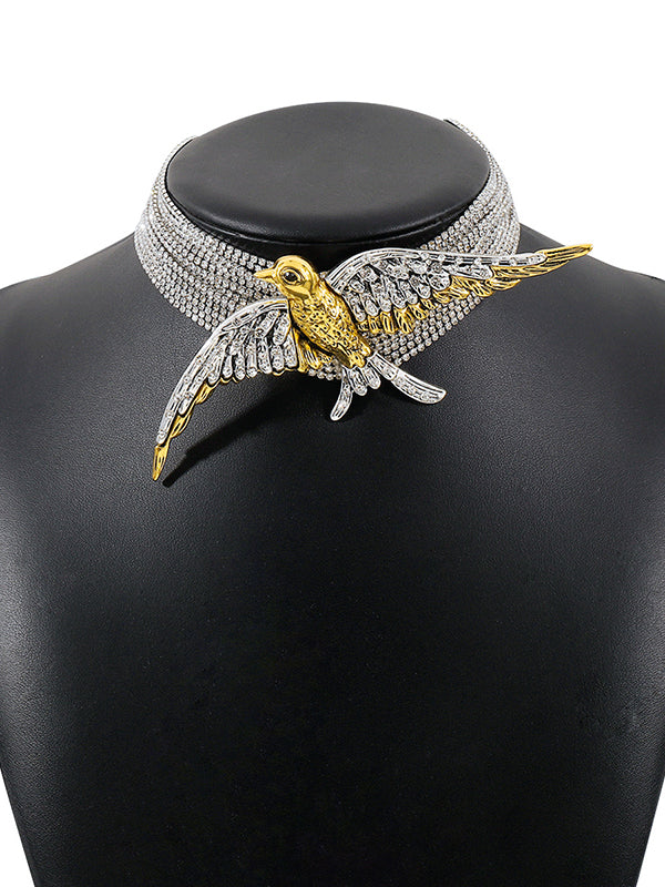 Bird Shape Tasseled Necklaces Accessories Dainty Necklace
