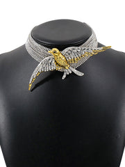 Bird Shape Tasseled Necklaces Accessories Dainty Necklace