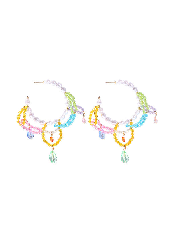 Geometric Drop Earrings