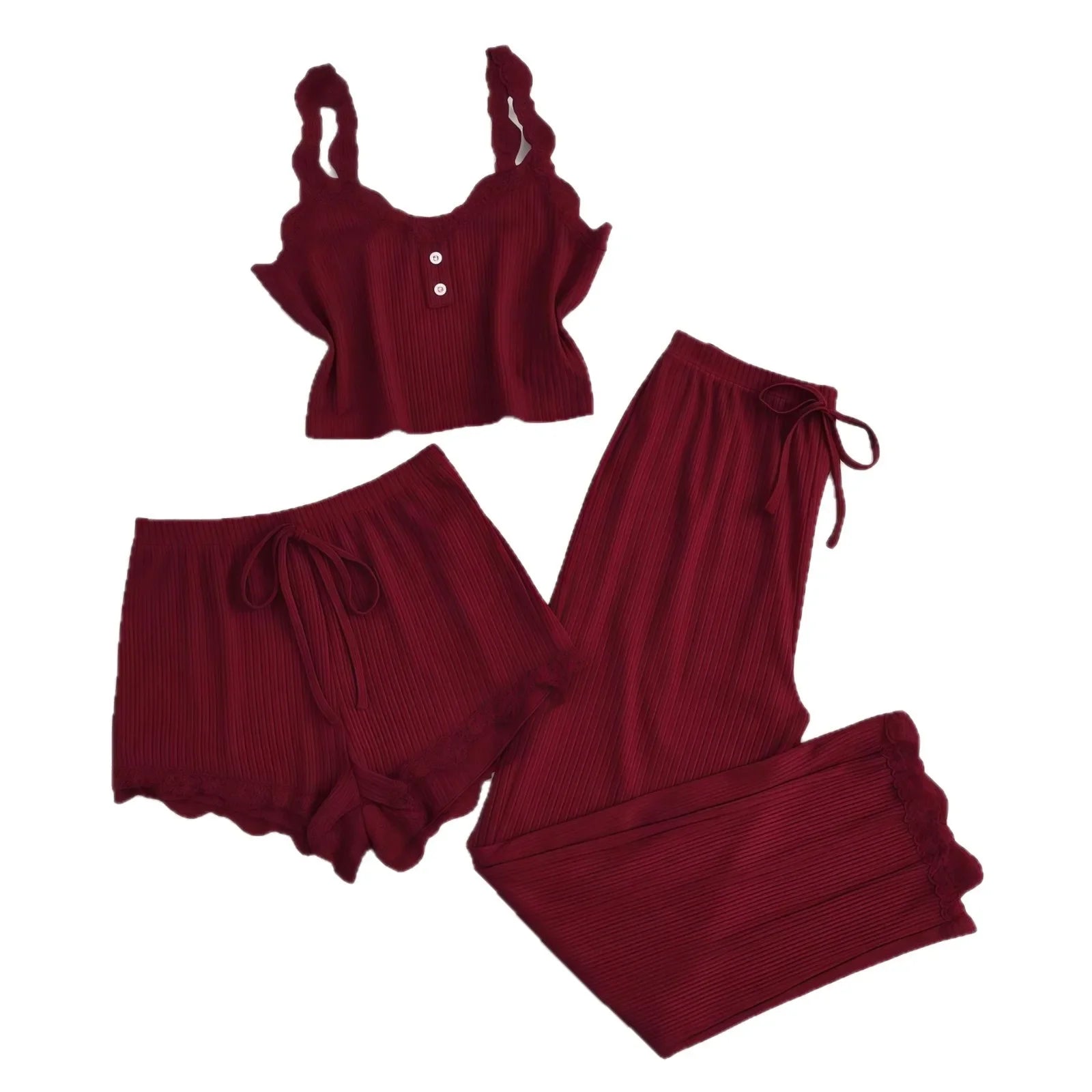 3 Pieces 2026 Nightwear High Sense Comfortable Homewear