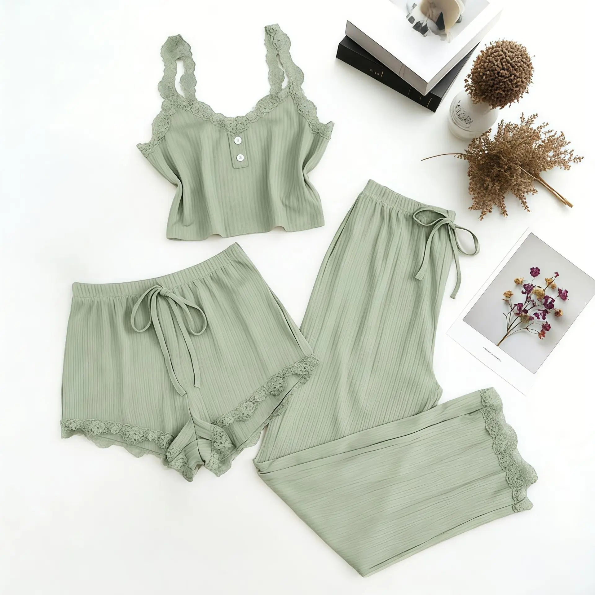 3 Pieces 2026 Nightwear High Sense Comfortable Homewear