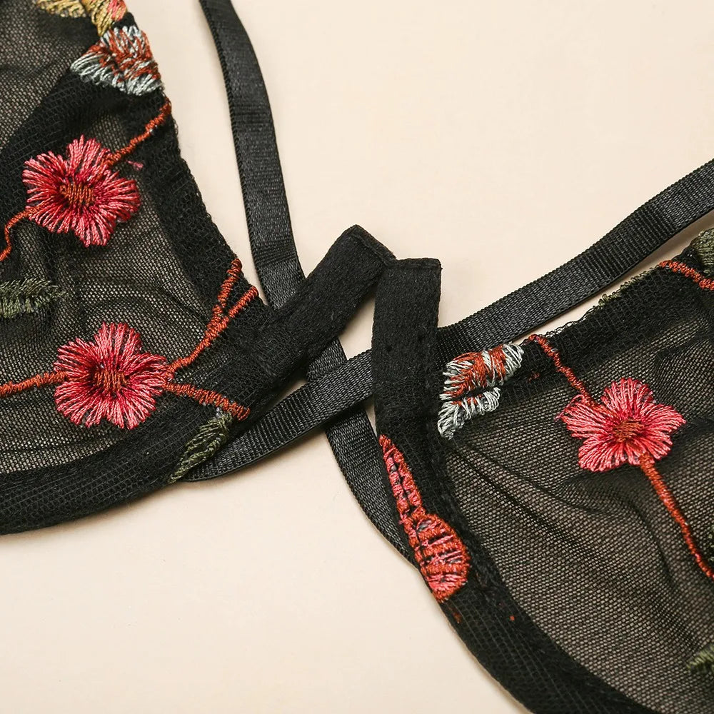 3 Pieces Set Embroidery