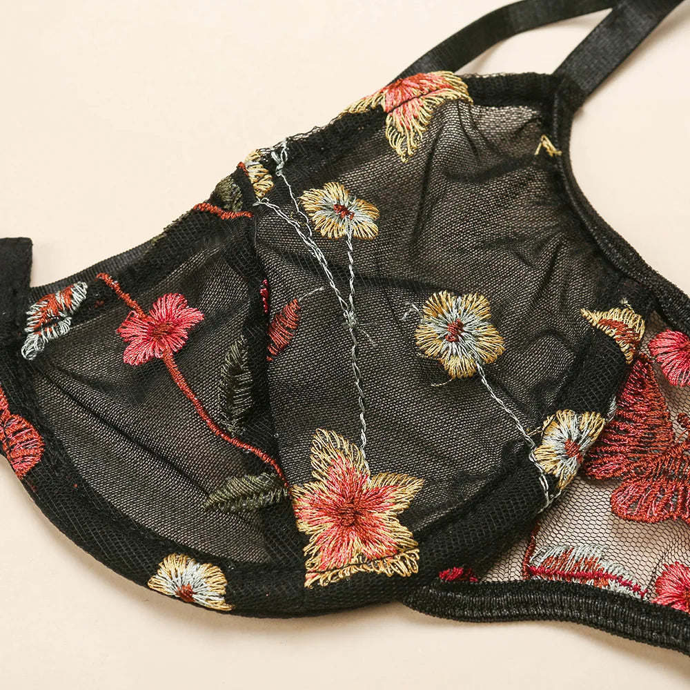 3 Pieces Set Embroidery