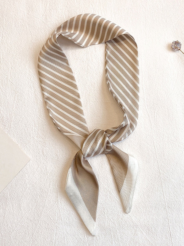 Leisure Striped Hair Band Scarf