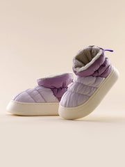 Casual Non-Slip Keep Warm Water Velvet Proof Contrast Color Booties