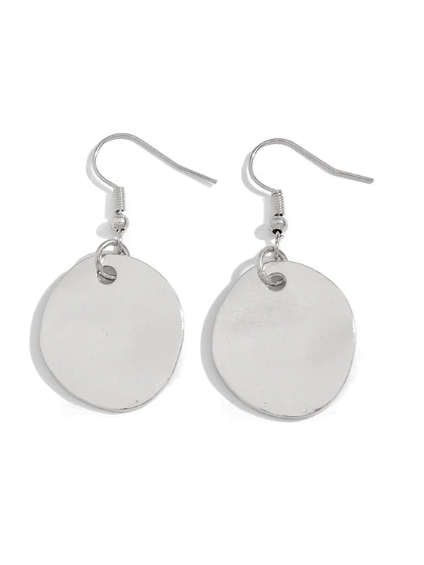 Chains Geometric Normcore Drop Earrings