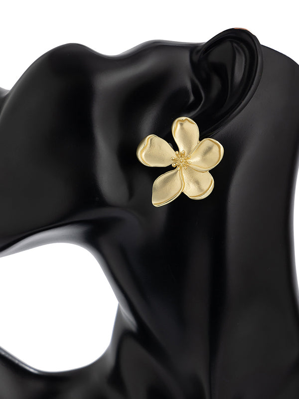 Flower Shape Earrings Accessories