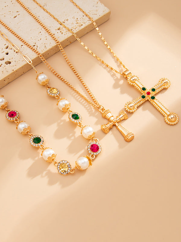 Layered Tasseled Necklaces Accessories