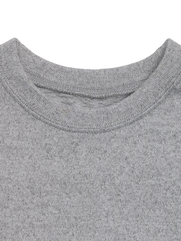 Sequined Split-Joint Bodycon Long Sleeves Round-Neck Mini Dresses