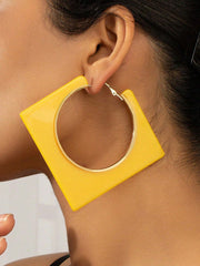 Geometric Normcore Drop Earrings