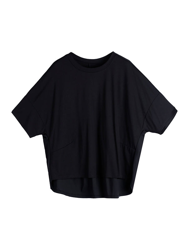 Solid Round-Neck T-Shirts