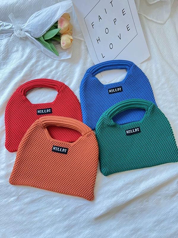 Applique Hollow Handbags Bags