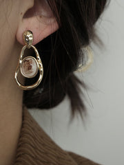 Geometric Hollow Irregularity Earrings Accessories