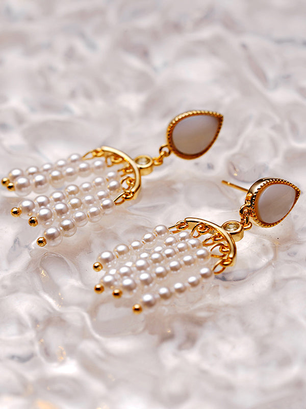 Original Elegant Tasseled Earrings Accessories