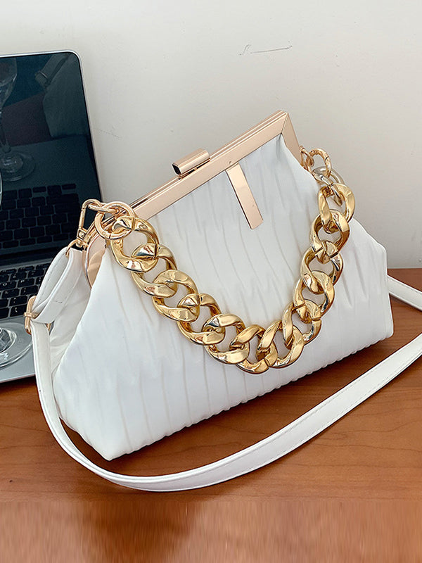 Stylish Chains PU Bags Accessories