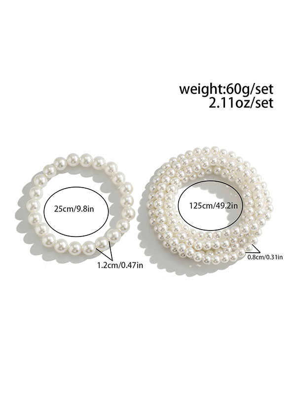 Geometric Two Pcs Anklets