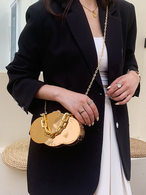 Original Creation Chains Geometric Alloy Bags Accessories