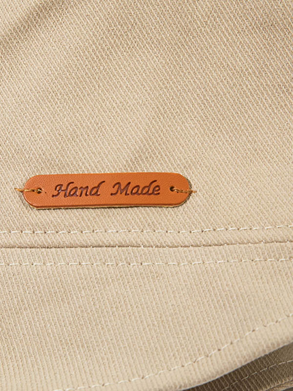 Original Letter Solid Color Casual Fisherman Hat