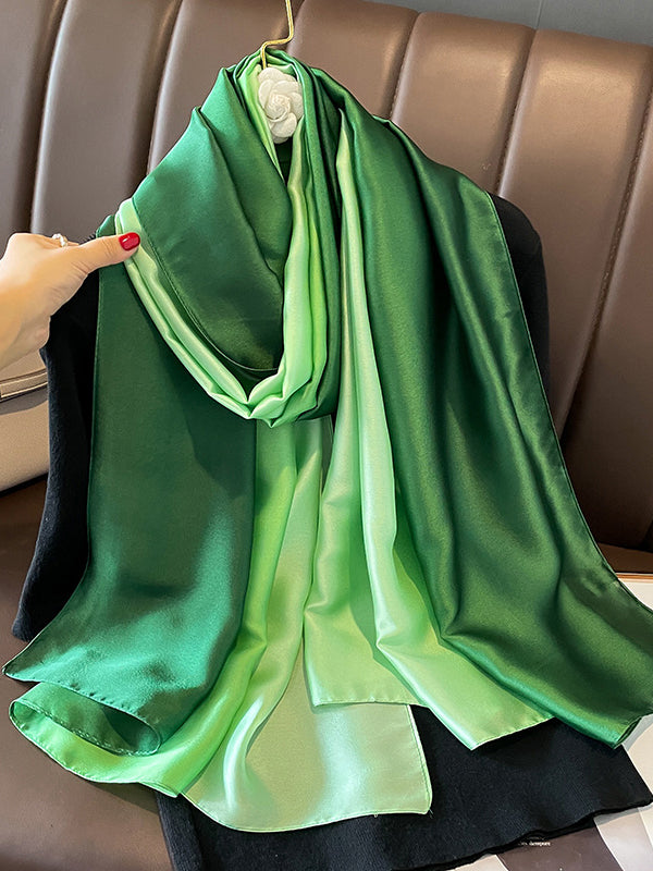 Gradient Keep Warm Leisure Scarf