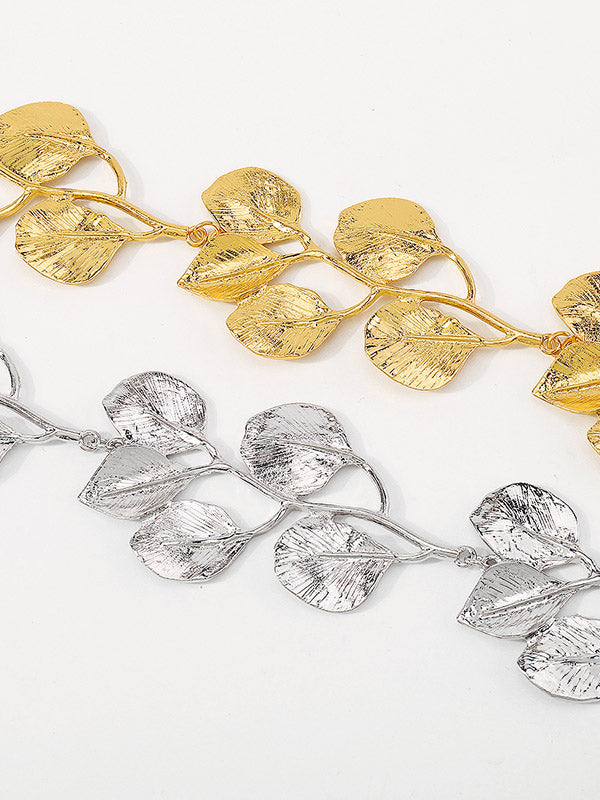 Leaves Shape Solid Color Necklaces Accessories