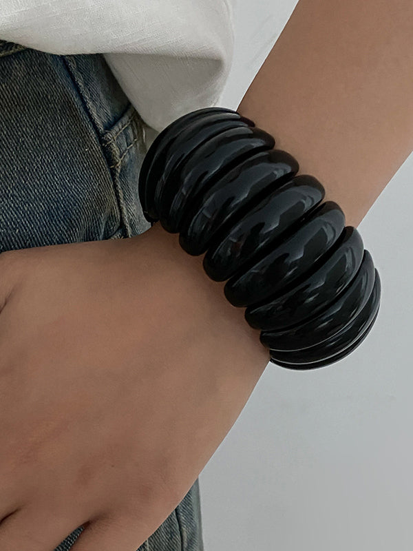 Geometric Solid Color Bracelet Accessories