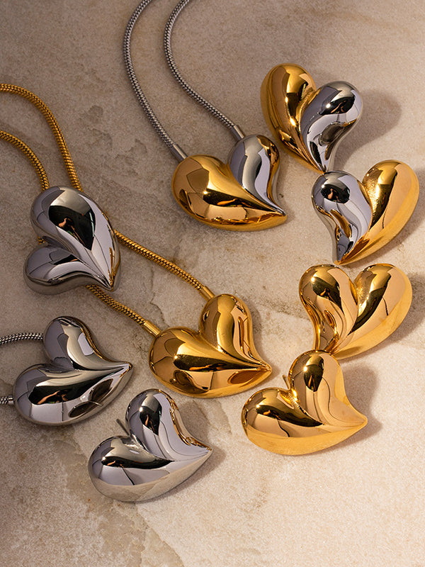 Heart Shape Earrings Accessories