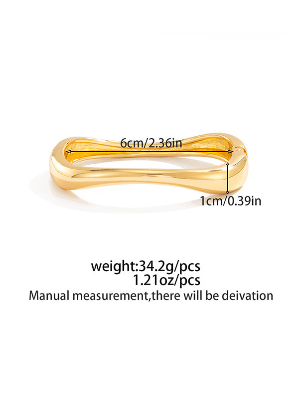 Geometric Shiny Irregularity Bracelet Accessories